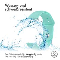 imoshion Silikonband Sport - 18-mm-Universalanschluss - Mintgrün