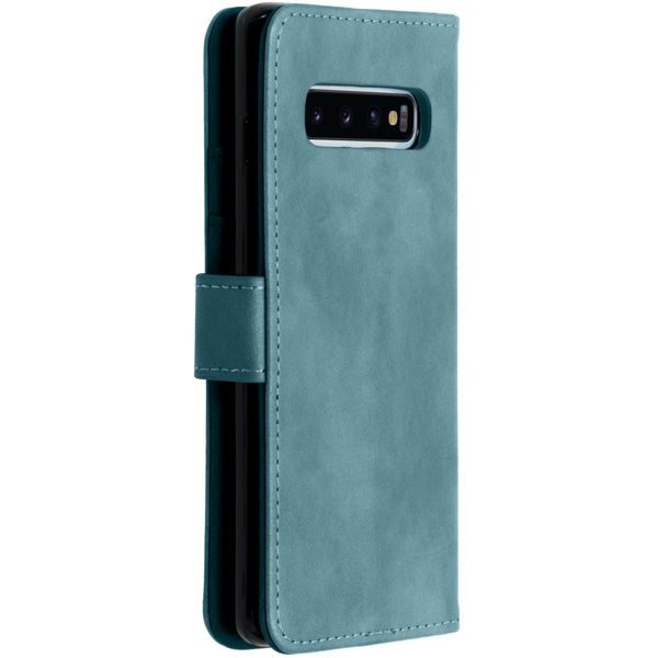 imoshion Luxuriöse Klapphülle Samsung Galaxy S10 - Hellblau
