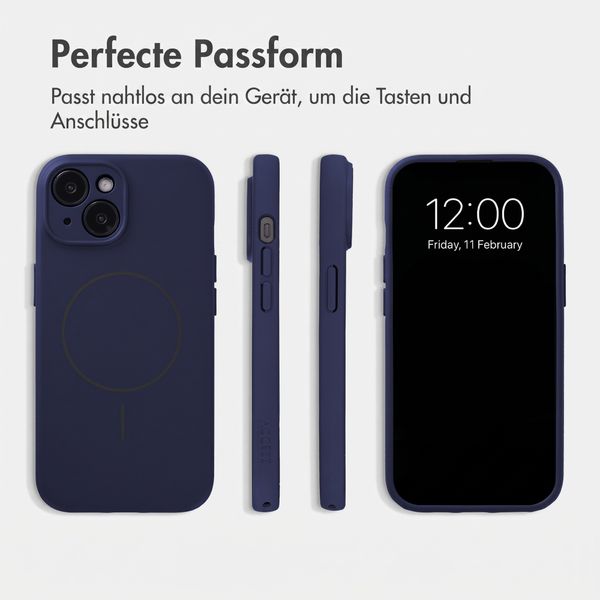 Accezz Grip Backcover mit MagSafe Apple iPhone 13 - Dunkelblau