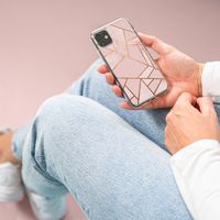 imoshion Design Hülle für das Apple iPhone 12 (Pro) - Pink Graphic