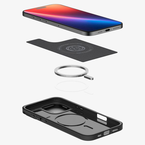 Spigen Optik Armor MagSafe Apple iPhone 16 Pro - Schwarz