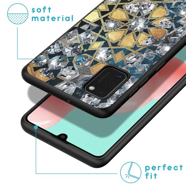 imoshion Design Hülle für das Samsung Galaxy A41 - Grafik / Bling