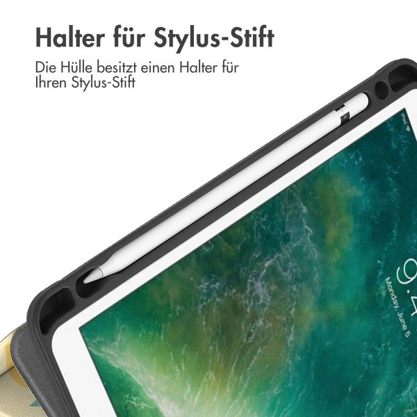imoshion Design Trifold Klaphülle Apple iPad 6 (2018) 9.7 Zoll / iPad 5 (2017) 9.7 Zoll / Air 2 (2014)/Air 1 (2013) - Citrus Dream