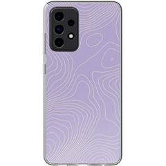 imoshion Design Hülle Samsung Galaxy A52(s) (5G/4G) - Topo Lilac