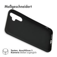 Accezz Color TPU Hülle Samsung Galaxy A34 (5G) - Schwarz