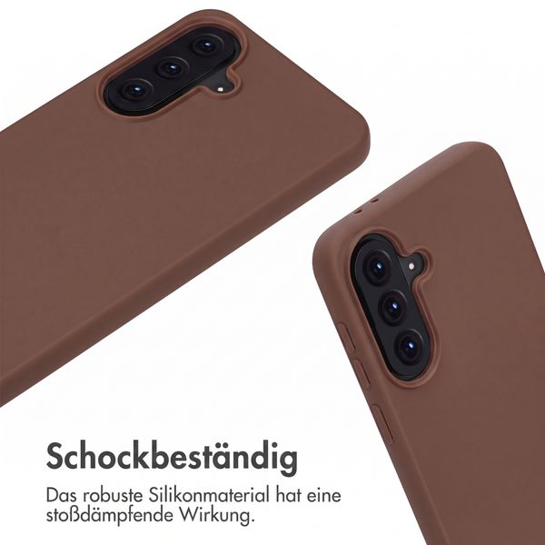 imoshion SilikonHülle mit Band Samsung Galaxy A56 - Braun