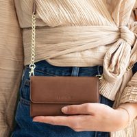 Selencia Clutch Klapphülle aus veganem Leder mit herausnehmbarem Case Galaxy S20