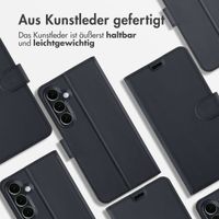 Accezz Wallet TPU Klapphülle Samsung Galaxy S25 Plus - Schwarz