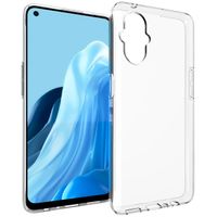 Accezz TPU Clear Cover für das Oppo Reno8 Lite - Transparent 