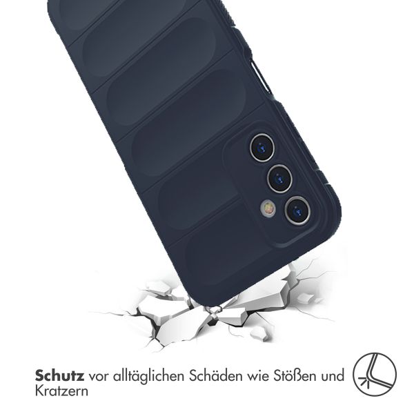 imoshion EasyGrip Back Cover für das Samsung Galaxy A14 (5G/4G) - Dunkelblau