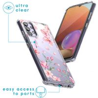 imoshion Design Hülle Samsung Galaxy A32 (4G) - Blossom Watercolor