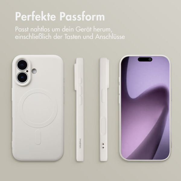 imoshion Color Back Cover mit MagSafe Apple iPhone 17 - Beige