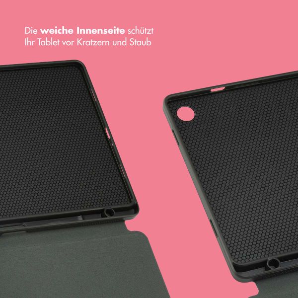 Selencia Vivid Klapphülle Samsung Galaxy Tab A9 Plus - Wild Spots Lipstick