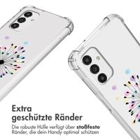 imoshion Design Hülle mit Band für das Samsung Galaxy A13 (5G) - Sandstone Dandelion