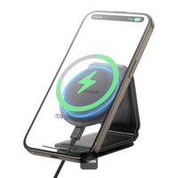 Baseus PrimeTrip Series C02 Mega Handyhalterung Auto - Magnetisch und MagSafe/Qi2 - Kabelloses Laden - Selbstklebend - Schwarz