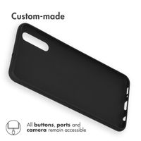 Accezz Color TPU Hülle Samsung Galaxy A50 / A30s - Schwarz