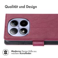 imoshion Luxuriöse Klapphülle Xiaomi Redmi Note 15 (4G) - Bordeaux