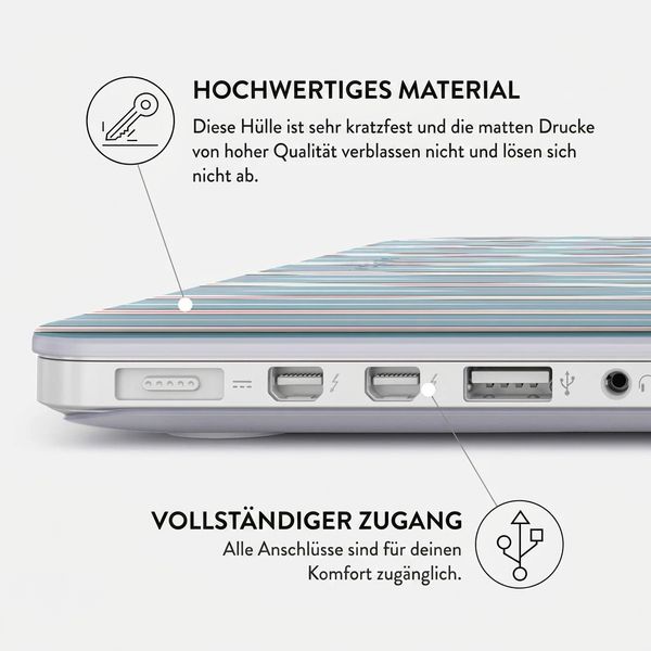 Burga Hardshell Hülle Apple MacBook Air 13 Zoll (2022 / 2024 M3 / 2025 M4 / 2026 M5) - Afternoon Nap
