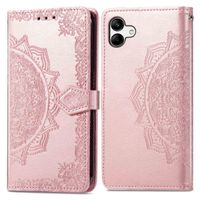 imoshion Mandala Klapphülle für das Samsung Galaxy A04 - Rose Gold