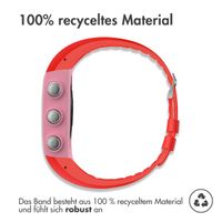 imoshion Silikonband für das Polar M400/M430 - Rot