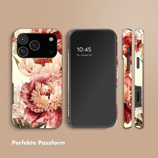 Selencia Vivid Back Cover Apple iPhone 17 Pro Max - Vintage Peony