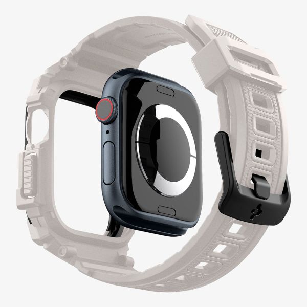 Spigen Rugged Armor™ Pro Case für Apple Watch 10 - 42 mm - Dune Beige