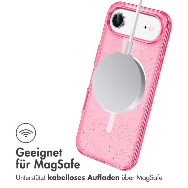 imoshion Sparkle Back Cover mit MagSafe Apple iPhone Air - Rosa