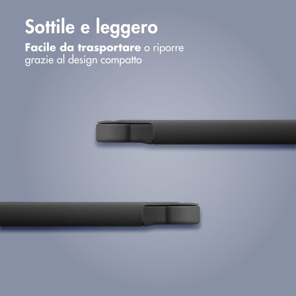 imoshion Origami Klapphülle Apple iPad 9 (2021) 10.2 Zoll / iPad 8 (2020) 10.2 Zoll / iPad 7 (2019) 10.2 Zoll - Schwarz