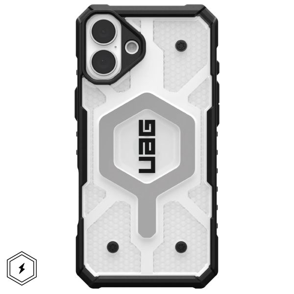 UAG Pathfinder Case MagSafe für das iPhone 16 Plus - Ice