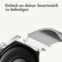 imoshion Mailändische Magnetarmband -   Universelle 22 mm Anschluss - Silber