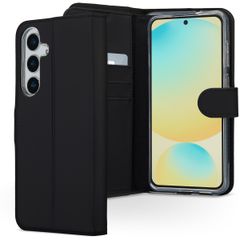 Accezz Wallet TPU Klapphülle Samsung Galaxy S25 FE - Schwarz
