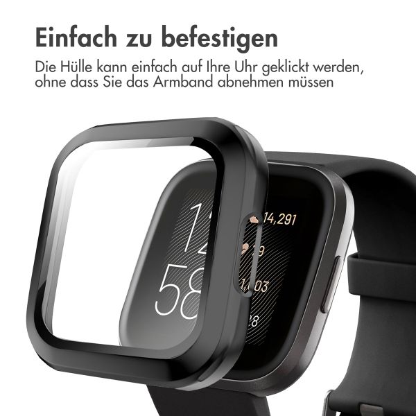 imoshion Full Cover Hard Case Fitbit Versa 2 - Schwarz