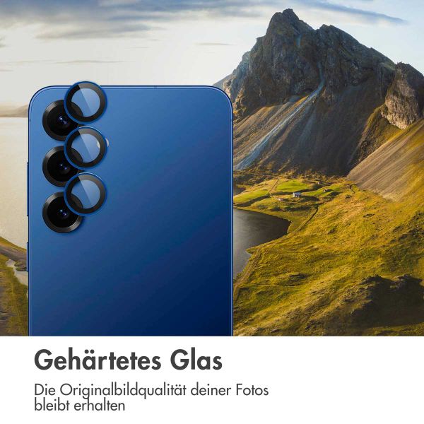 imoshion 2er-Pack Objektivschutz für Kamera für das Samsung Galaxy S25 Plus - Navy