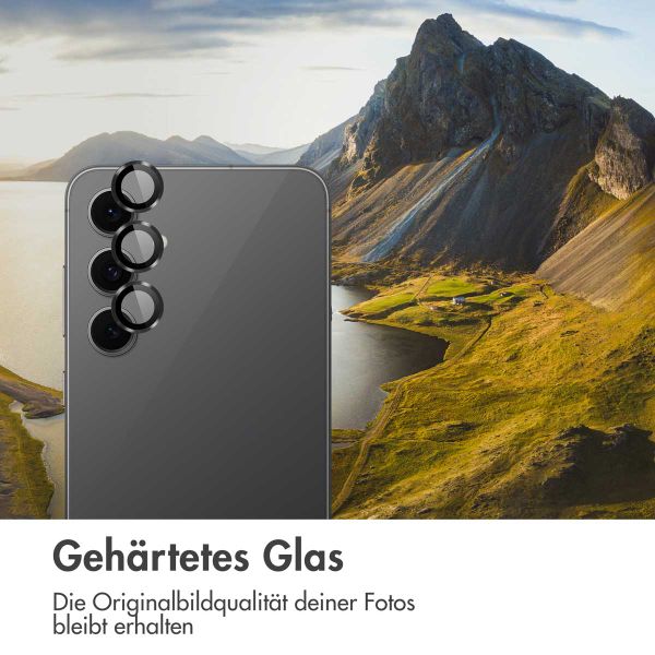 imoshion 2er Pack Kameraobjektivschutz für das Samsung Galaxy S25 FE - Schwarz