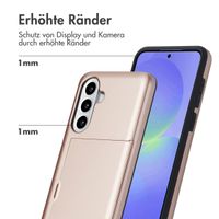 imoshion Backcover mit Kartenfach Samsung Galaxy A36 / A56 - Rose Gold