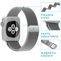 imoshion Milanese Armband Apple Watch Series 1-9 / SE - 38/40/41 mm / Series 10 - 42 mm