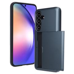 imoshion Backcover mit Kartenfach Samsung Galaxy S25 FE - Dunkelblau