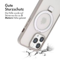 Accezz Ring Stand Backcover mit MagSafe Apple iPhone 13 Pro - Grau