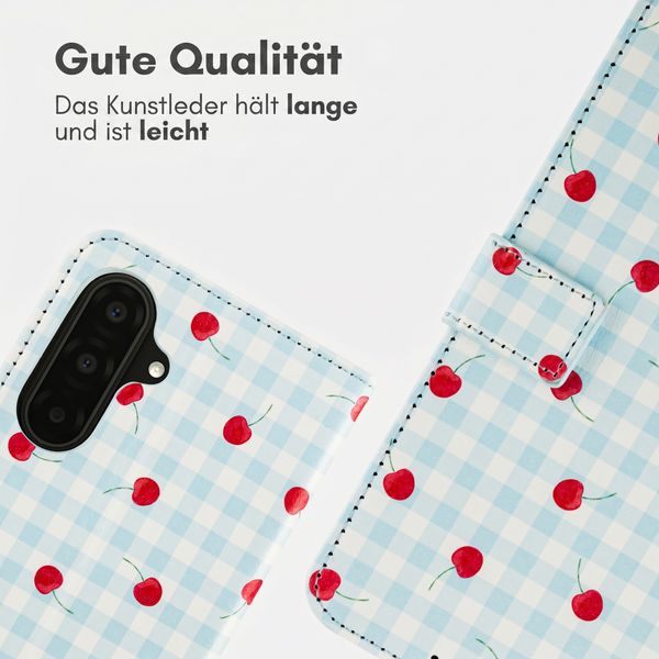 imoshion Design Klapphülle Samsung Galaxy A17 (5G) / (4G) - Cherry Check