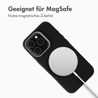 Accezz Mesh Backcover mit MagSafe Apple iPhone 15 Pro - Schwarz