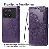 imoshion Mandala Klapphülle für das Xiaomi Poco X6 Pro - Violett