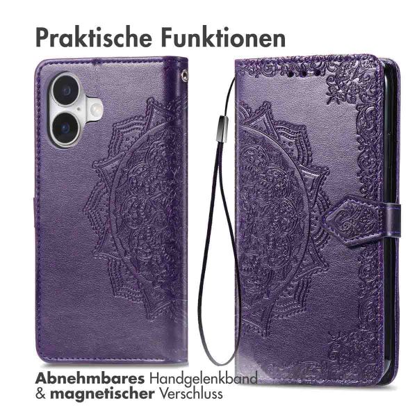 imoshion Mandala Klapphülle Apple iPhone 17 - Violett