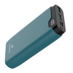 imoshion Powerbank - 20.000 mAh - Schnelles Aufladen und Power Delivery - Petrol Green