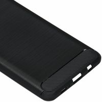 Brushed TPU Case Schwarz für das Samsung Galaxy A9 (2018)