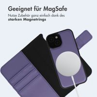 imoshion Herausnehmbare 2-in-1 Luxus-Bookcase Apple iPhone 15 - Violett