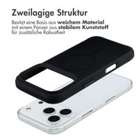 imoshion Rugged Hybrid Carbon Case mit MagSafe Apple iPhone 17 Pro - Schwarz