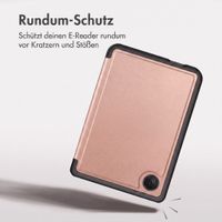 imoshion Klappbare Klapphülle Kobo Clara Colour / BW - Rosé gold