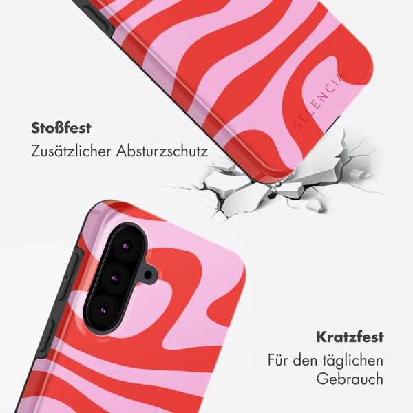 Selencia Vivid Back Cover Samsung Galaxy A37 (5G) - Dream Swirl Pink