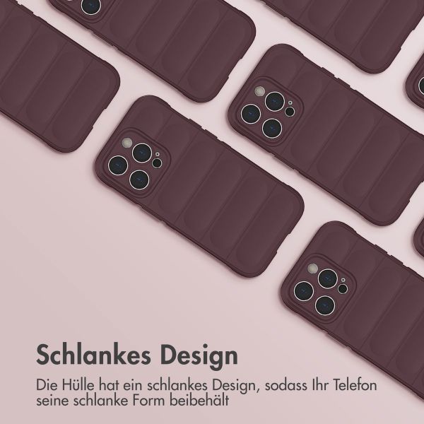 imoshion EasyGrip Back Cover für das iPhone 14 Pro - Aubergine