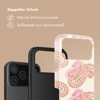 Selencia Vivid Back Cover Apple iPhone 17 Pro - Paisley Blush